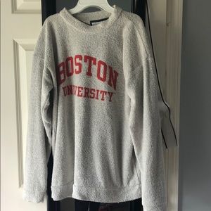 Boston university woolly thread